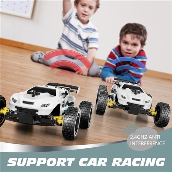 RC Cars Remote Control Car for Kids, 1:18 Scale 20 KM/H 2WD Offroad uggy, 2.4GHz - Picture 5 of 7